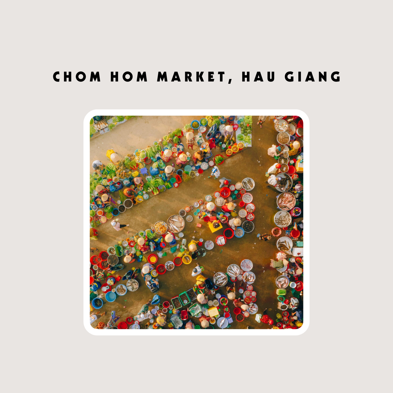 Chom Hom market