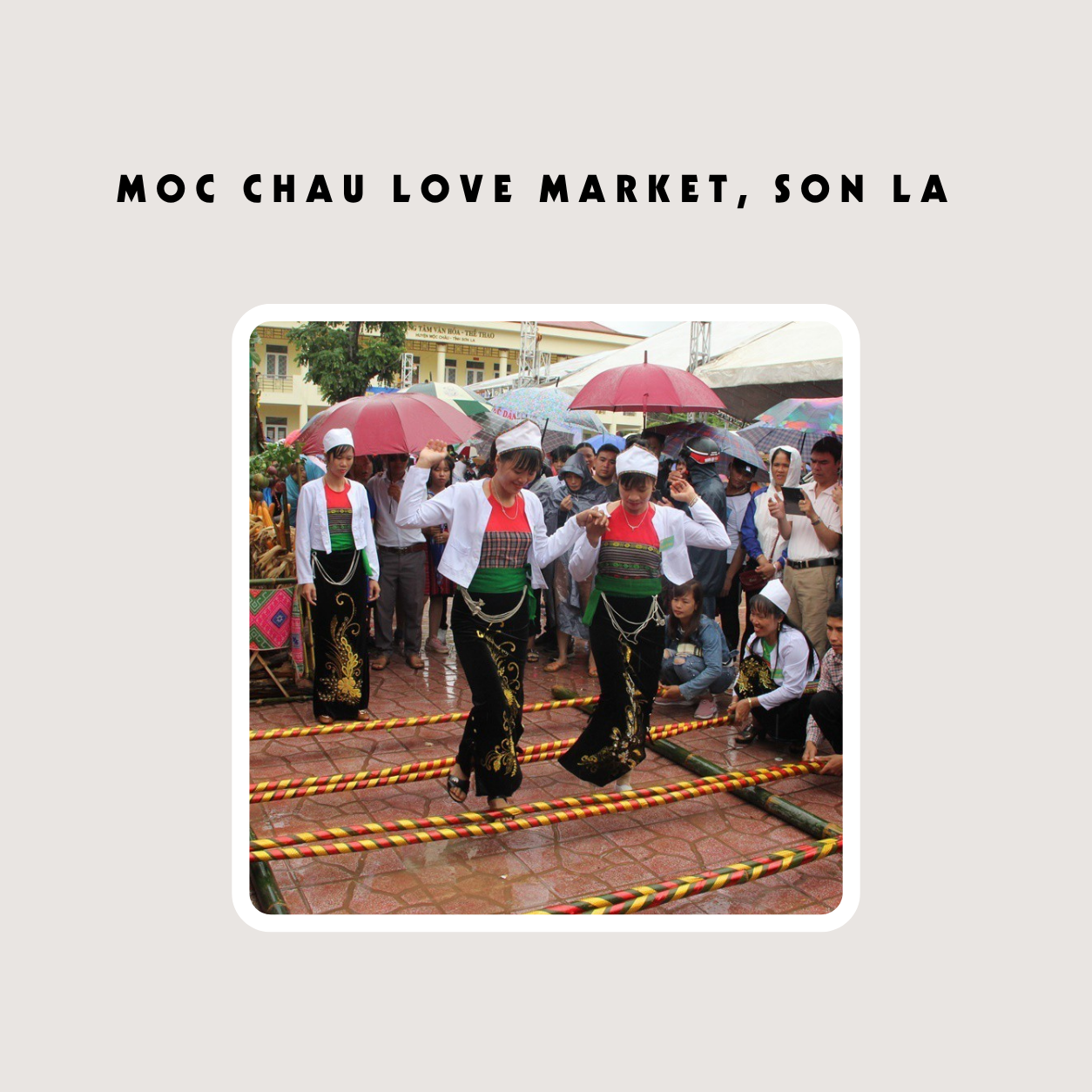 Moc Chau love market