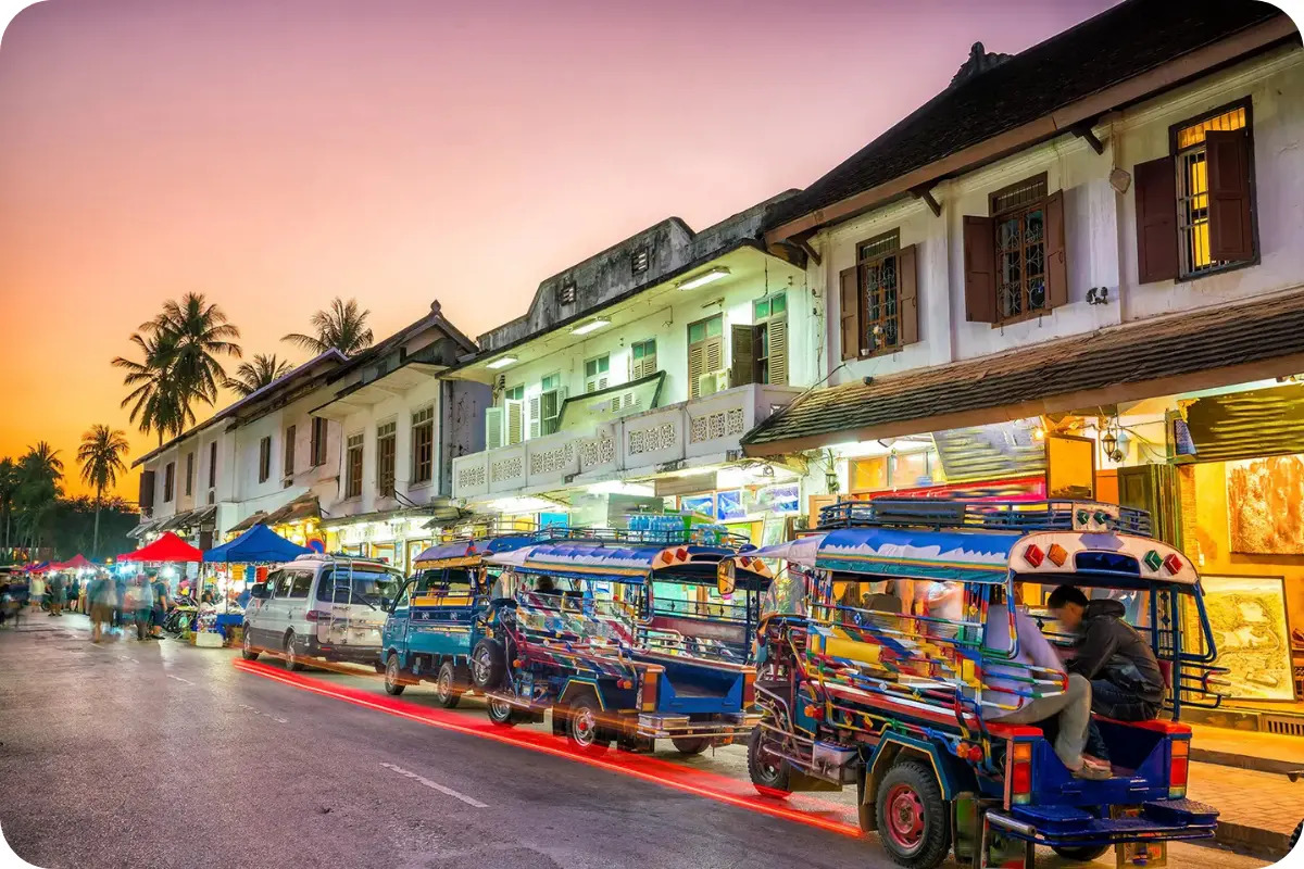 Luang Prabang night market