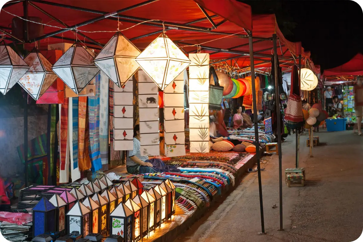 Luang Prabang night market