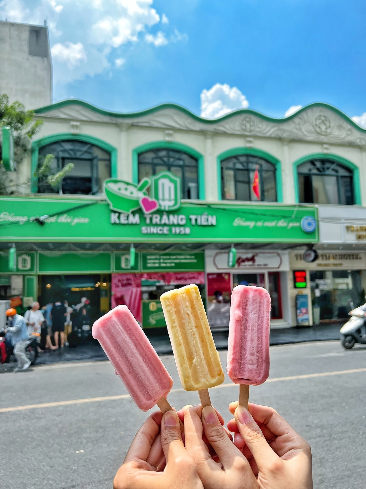 kem trang tien