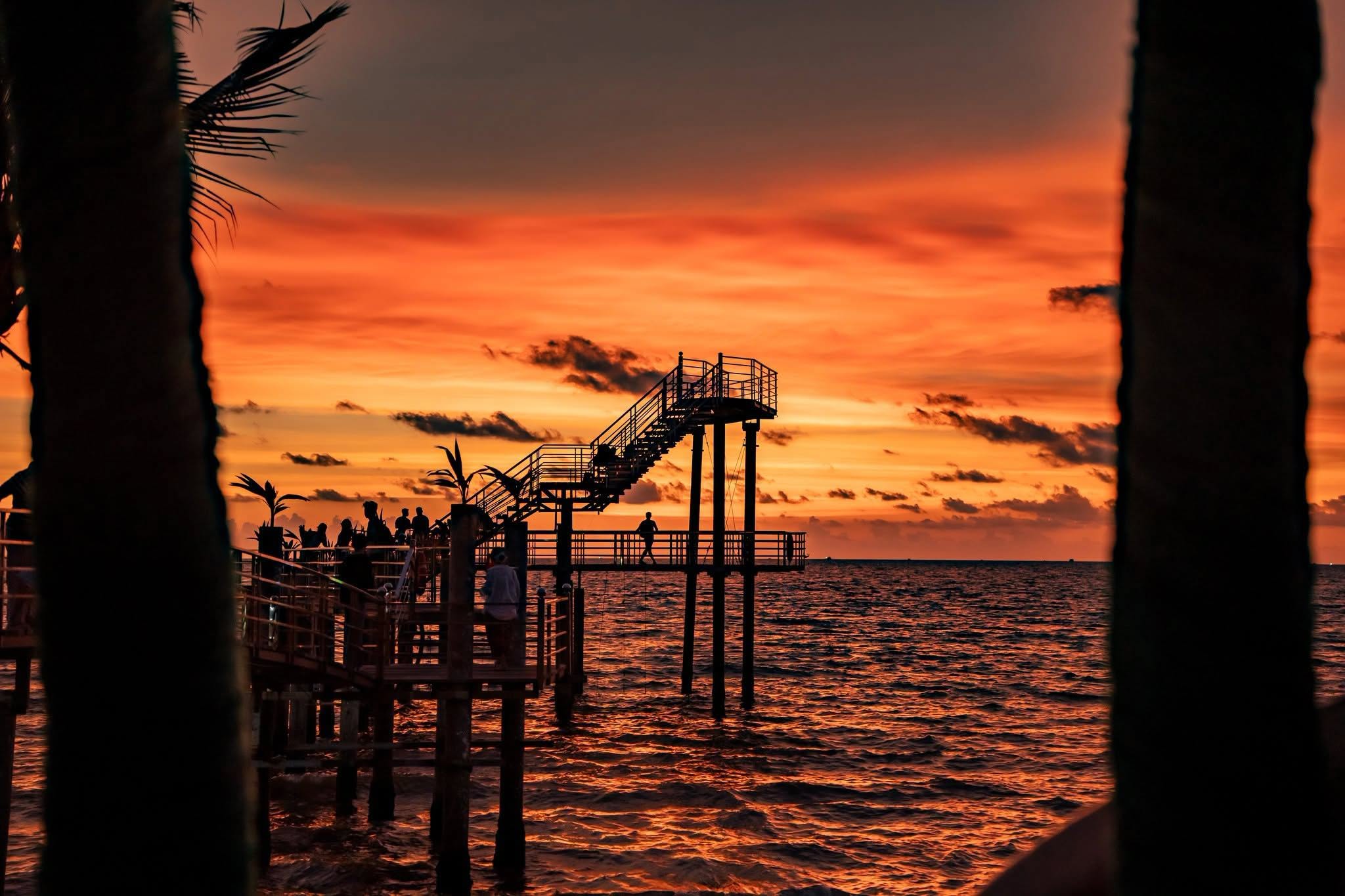 sunset in Phu Quoc